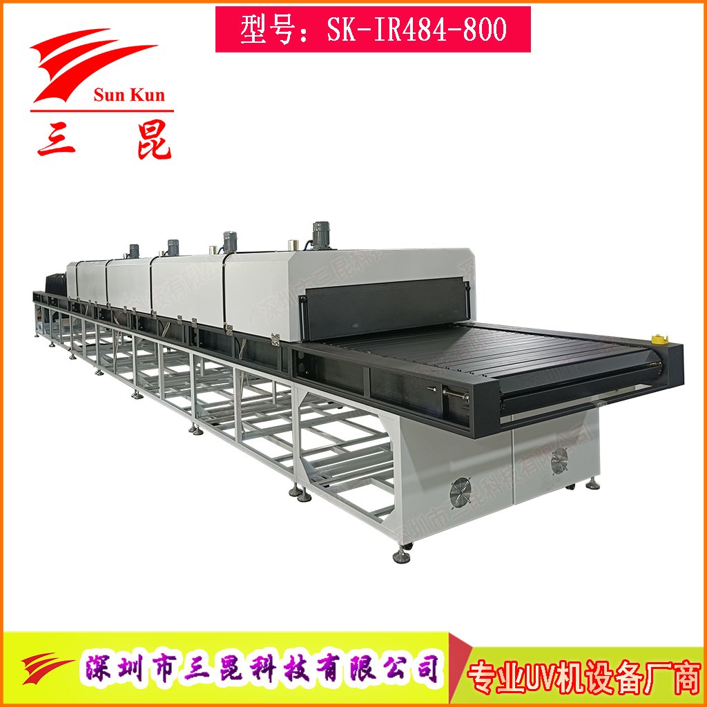 新能源四段溫控隧道爐變頻調(diào)速汽車(chē)烘烤線(xiàn)不銹鋼內(nèi)膽定制
